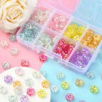 Beads for Bracelets Making, Charms for Jewelry Making, 100 pcs Mixed Color  Heart Beads Transparent Acrylic Beads Heart Shape Pendant Spacer Beads