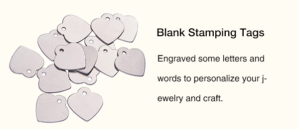 BLANK STAMPING TAGS