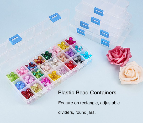 Plastic Bead Containers